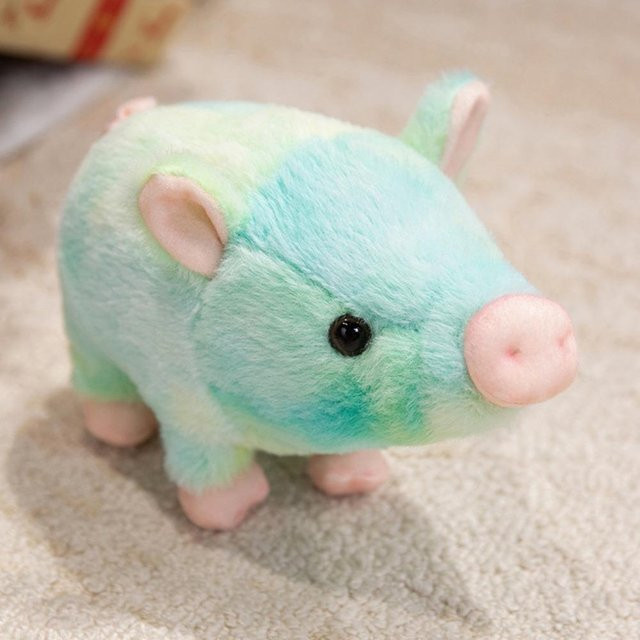 Binchi Fitness Plüsch-Sparschwein-Puppe, Plüschtier, ab 0 Jahre - Bild 1