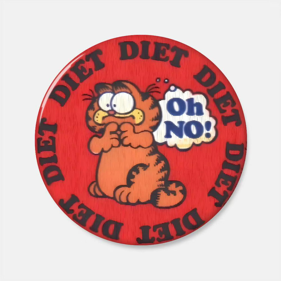 Anstecknadel Gnarpy auf einem Skateboard, Anime-G-Garfieldes-Logo, kayou - Bild 3
