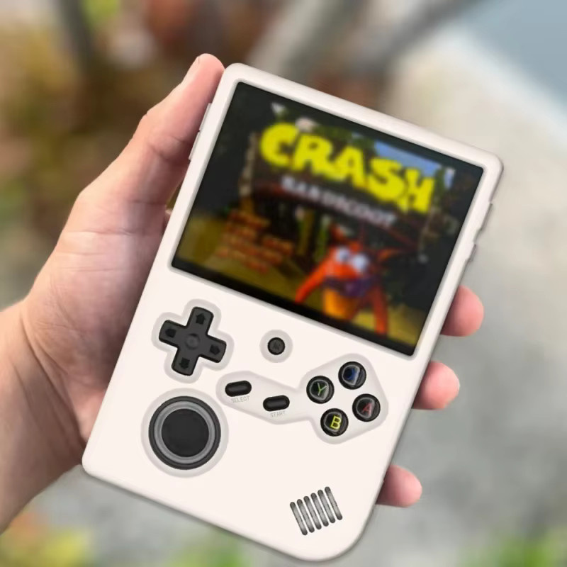 Anbernic Silikonhülle für RG40XXV Handheld-Spielekonsole in Weiß, kratzfest und waschbar - Bild 2