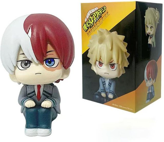 Yiran toy 1 My Hero Academia Anime Actionfiguren Set, Kunststoff, ab 14 Jahren - Bild 1