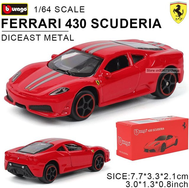 Bburago Ferrari Sp3 812, Druckgussmodell, 1:64, ab 4 Jahre - Bild 1