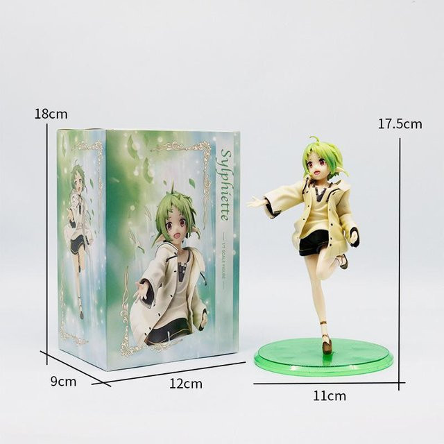 Mushoku Tensei Sylphiette Elfen Figur, Lässiges Outfit, PVC Statue, ab 14 Jahren - Bild 1