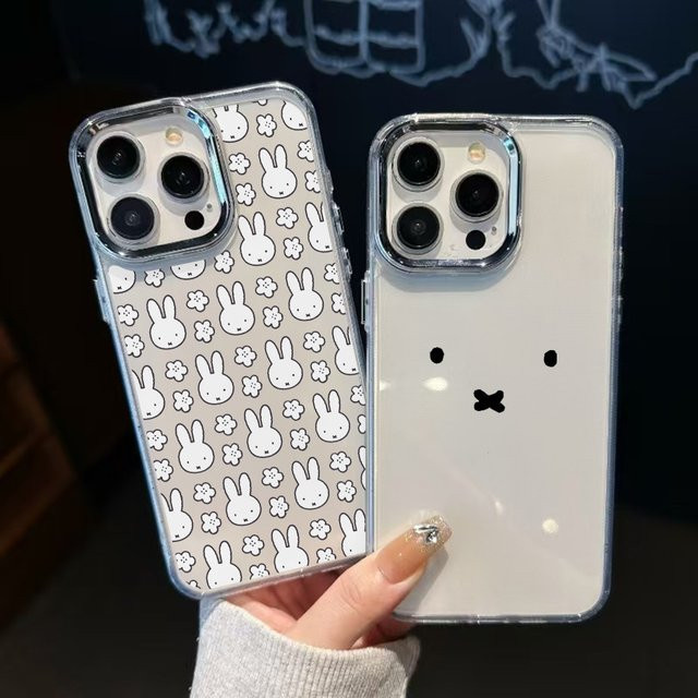 Miffy Kaninchen Handyhülle für Google Pixel 10 9 9a 8 8a Pro XL 5G in Transparent - Bild 1