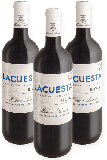 Bodega Martinez Lacuesta, Selecto Privado, Tempranillo, trocken, Rotwein, 2021, 3 x 0,75 l - Bild 1