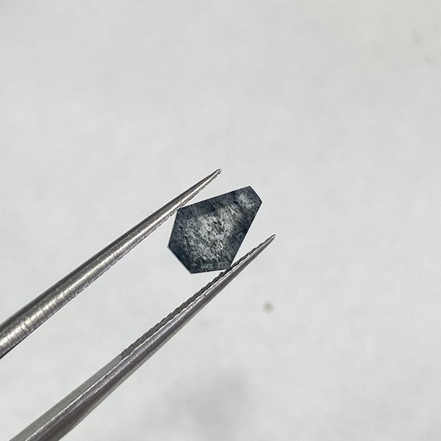 VANTJ Diamant, Kristallquarz, 6 x 9 mm, loser Edelstein - Bild 1