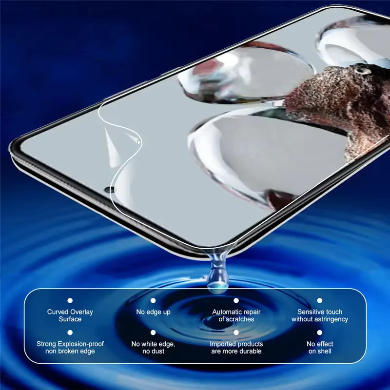 3er-Pack Hydrogel Display Schutzfolie für Google Pixel 8 Pro, 7 Pro, 8a, 7a, 6a, 6 Pro, 5, 5a, 4a, 5G, 4 XL, transparent - Bild 2