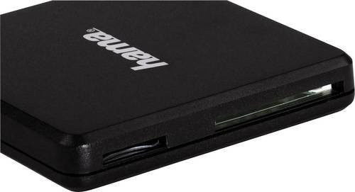 Hama USB 3.0 Multi-Card Reader Kartenleser in Schwarz mit USB-A und USB-C Anschluss - Bild 1