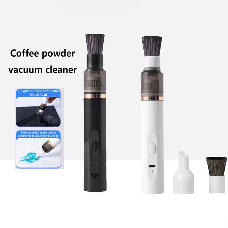 XMSJ 3-in-1 Mini Handstaubsauger in Weiß mit Saug-, Gebläse- und Wasserabsorptionsfunktion für Auto und Schreibtisch - Bild 2
