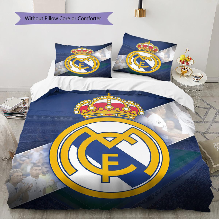 Real Madrid CF Bettwäsche Set mit Reißverschluss, B/H: 140 x 200 cm - Bild 2
