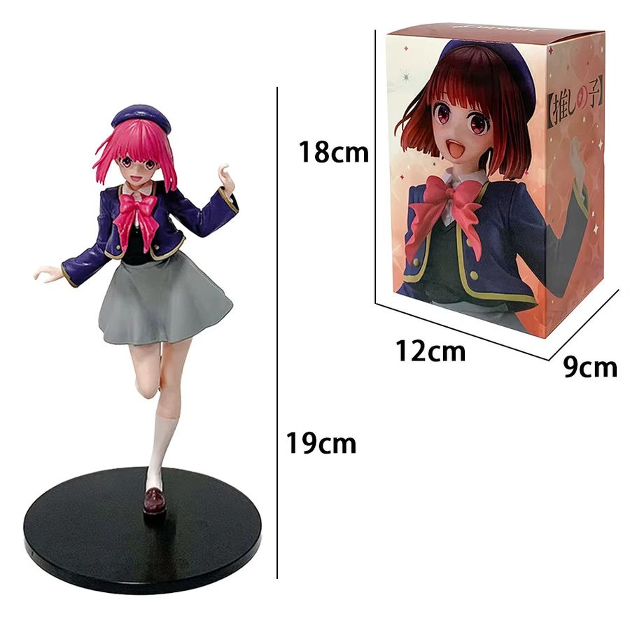 Bandai Anime Figuren Oshi No Ko Hoshino Ai, Hoshino Rubii und Arima Kana aus PVC, Multicolor, Höhe: 19 cm - Bild 4