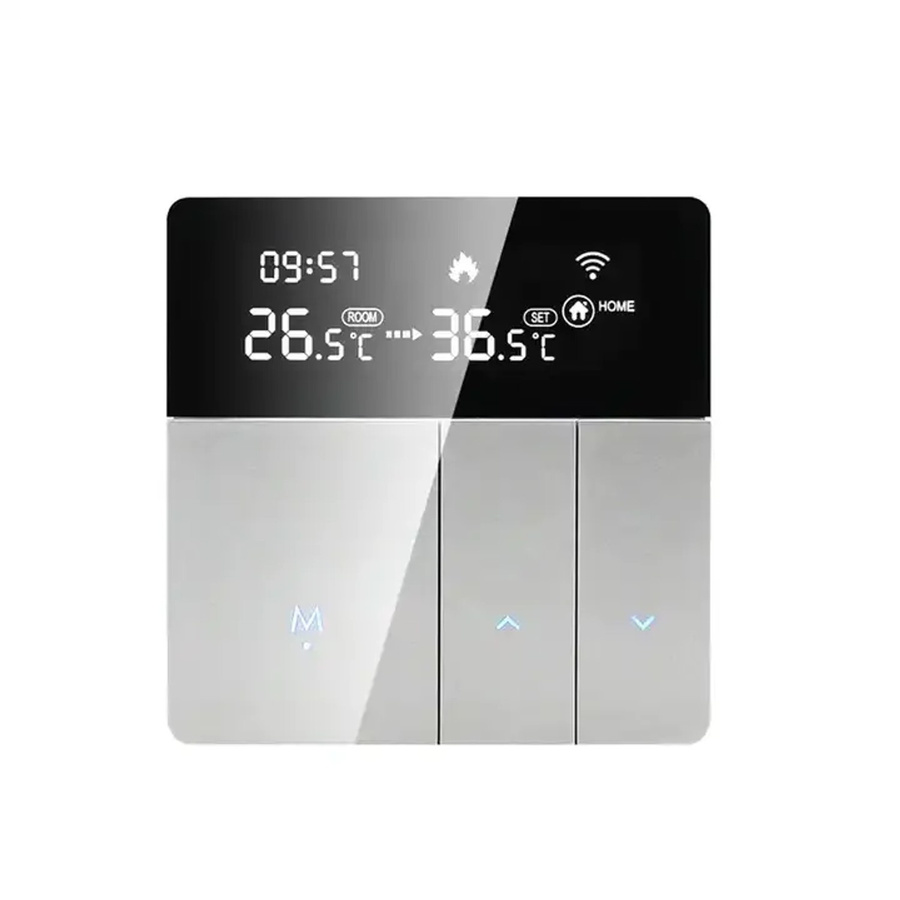 KAISER ELECTRONICS Minco Heat Smart Raumthermostat M8H für PTC Heizfoliensystem, Farbe: Weiß, App- und Sprachsteuerung, 230 V - Bild 2