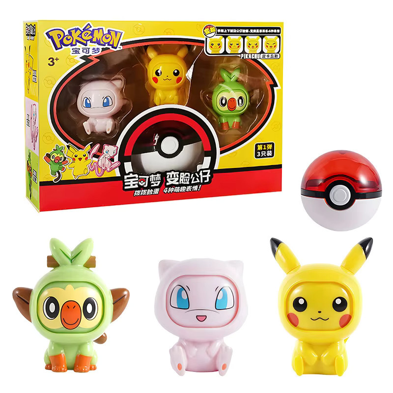TAKARA TOMY Pokémon Actionfigur Gesichtswechsel, Spielzeug Set, ab 3 Jahren - Bild 2