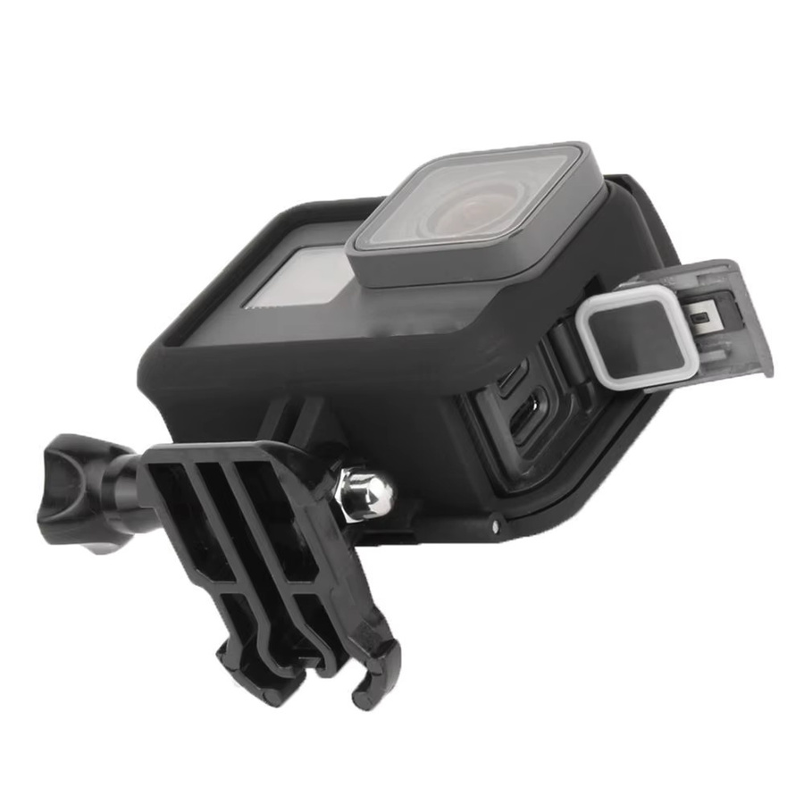 GoPro Hero 5 6 7 Schutzrahmen in Schwarz als tragbares Kunststoffgehäuse für deine Action-Kamera - Bild 2
