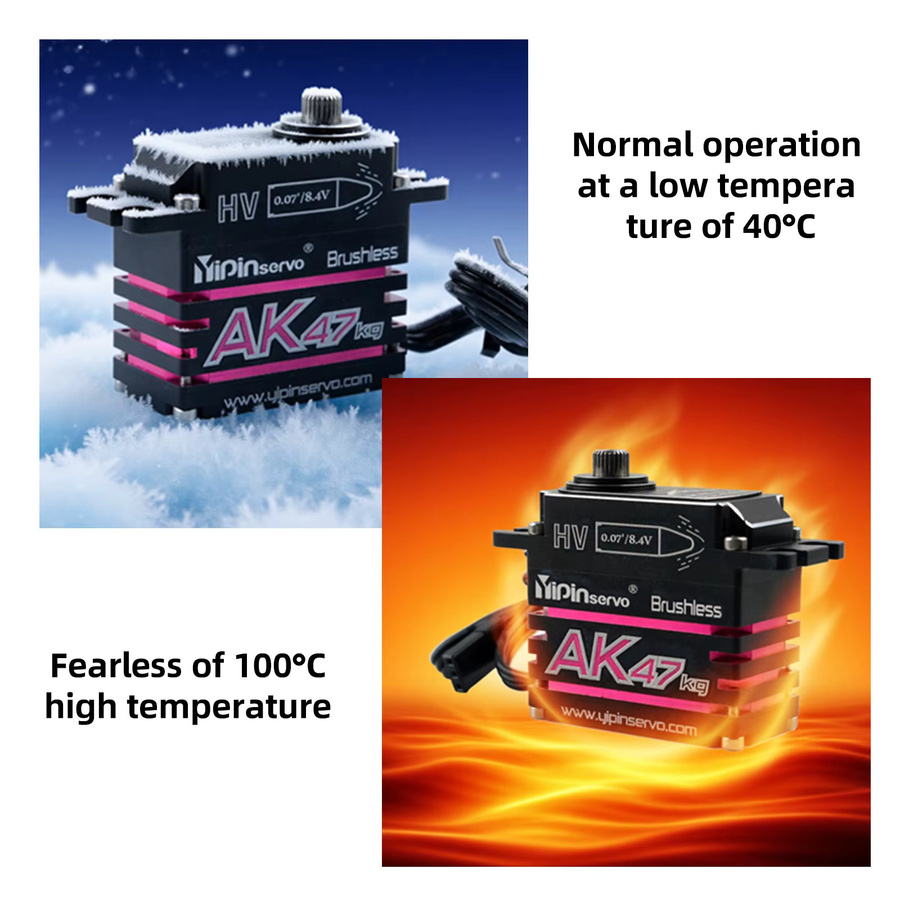 GXservo Bürstenloser Servo mit Metallgetriebe, Schwarz - Bild 5
