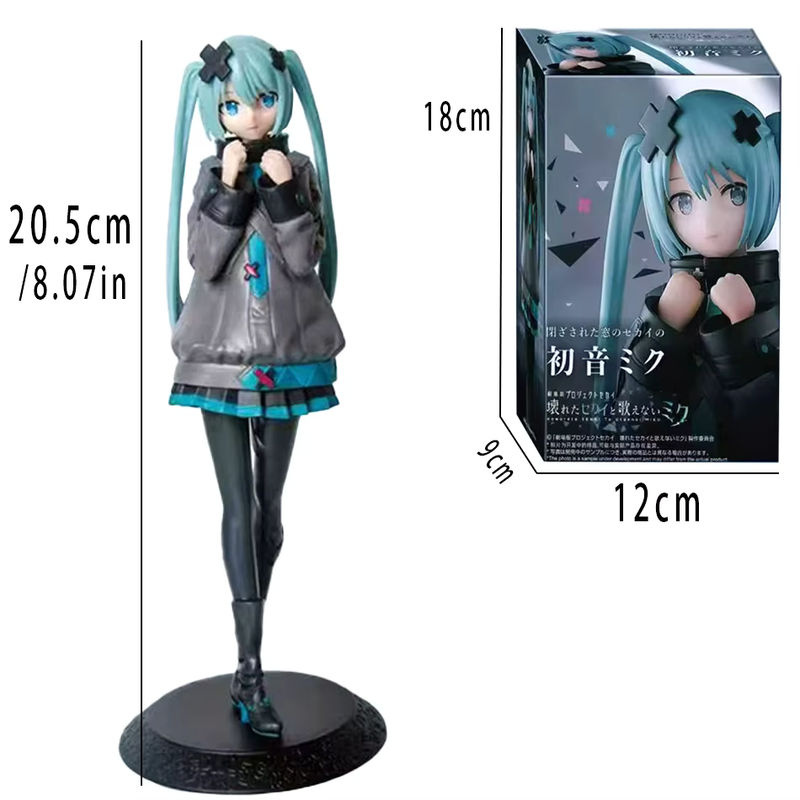 Hatsune Miku In A World With Closed Windows Anime Sammelfigur von Bandai in Mehrfarbig - Bild 3
