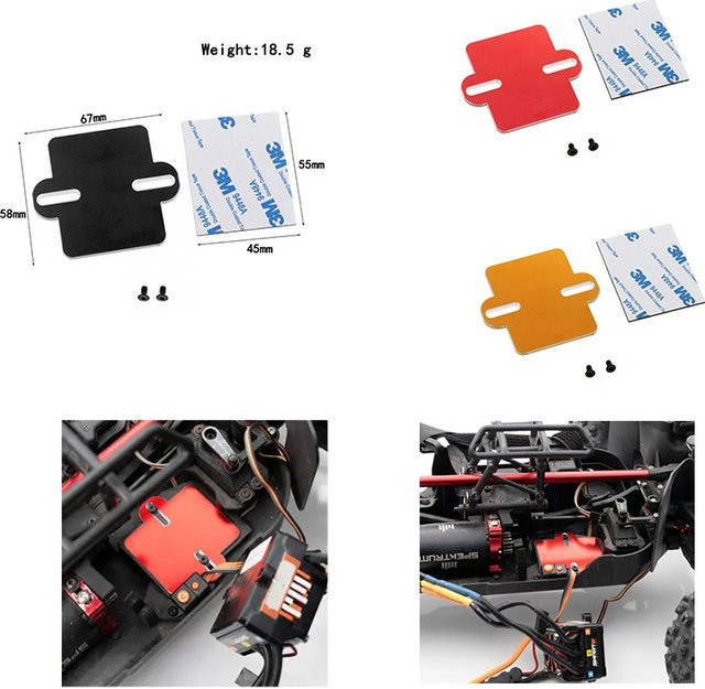 Metall 6S ESC Montageplatte, Upgrade-Teile - Bild 1