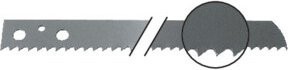 Feine Handsäge für Kunststoff und Stein, Farbe: Grau, Länge: 300 mm, Zahnabstand: 6,3 mm, Dicke: 1,5 mm - Bild 1