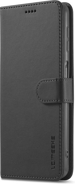 Vintage Leder-Handyhülle mit Magnetverschluss und Brieftaschenfunktion für Samsung Galaxy A04s und Samsung Galaxy A04 in Schwarz - Bild 1
