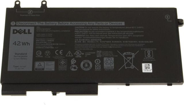 Dell Akku 42Wh, 3-Zellen, Schwarz (27W58) - Bild 1