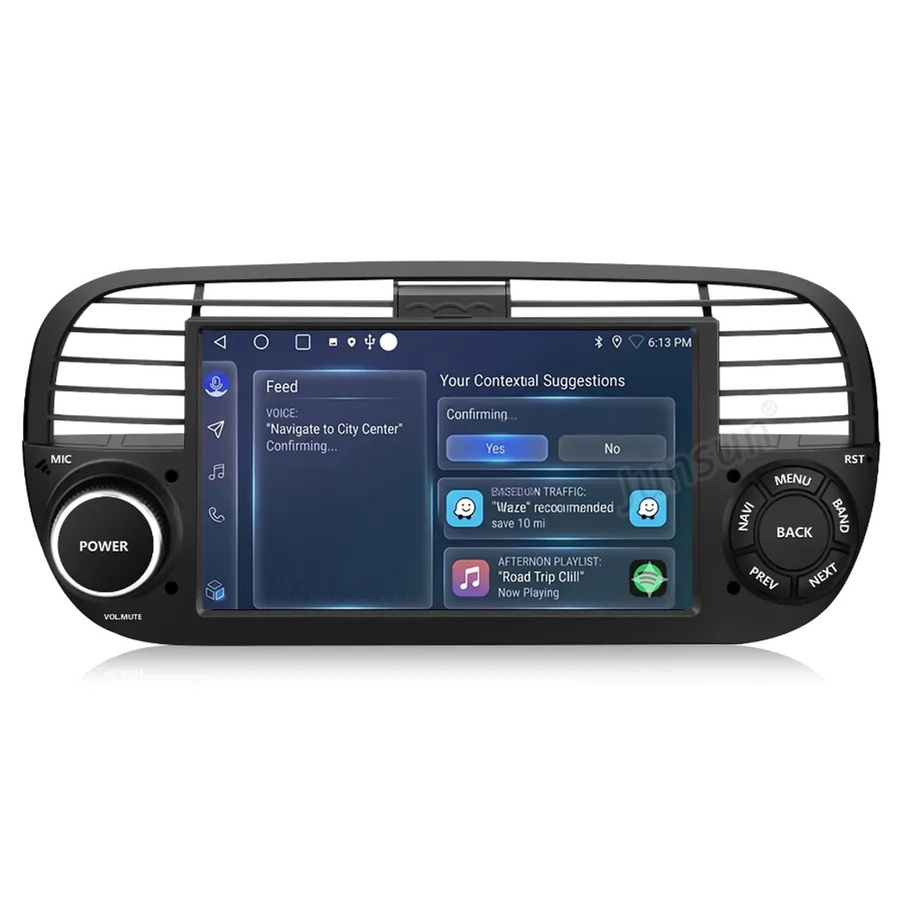 JUNSUN Autoradio mit 7 Zoll Display für Renault Master, Nissan NV400 und Opel Movano (2010-2021) mit Android Auto, Bluetooth und 64GB Speicher in Schwarz - Bild 2