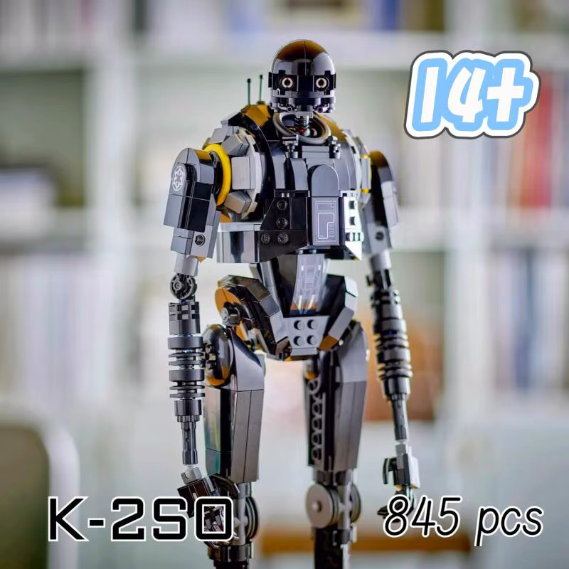 Hot Toys Star Wars Ando K-2SO Sicherheitsdroide Roboter-Baukasten, 845 Teile, ab 14 Jahren - Bild 2