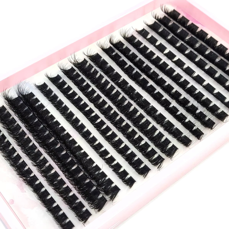 AMSDCN Einzelwimpern-Extensions, Wispy Mix, 10-16mm - Bild 6