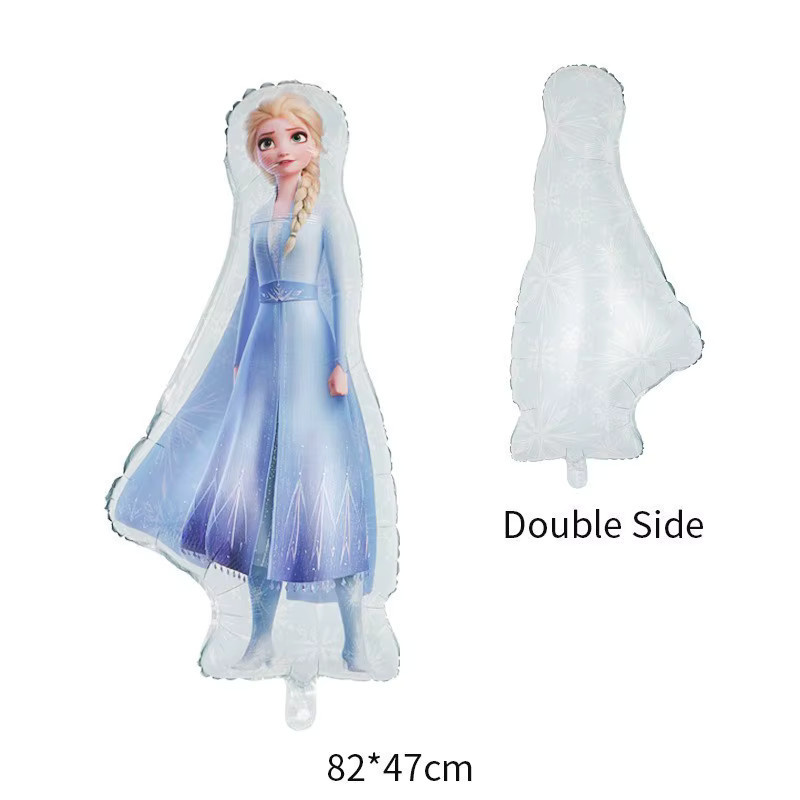 Frozen Party Aluminiumfolien-Ballons Elsa Anna Olaf für Kindergeburtstag Dekoration und Zubehör - Bild 2