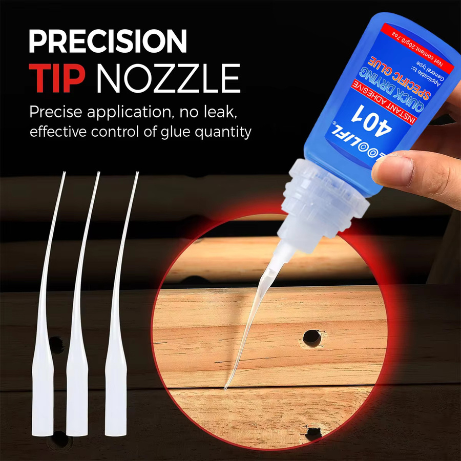 Loolifl 401 Instant Super Glue Universal Sekundenkleber für Harz, Keramik, Metall und Glas - Bild 5