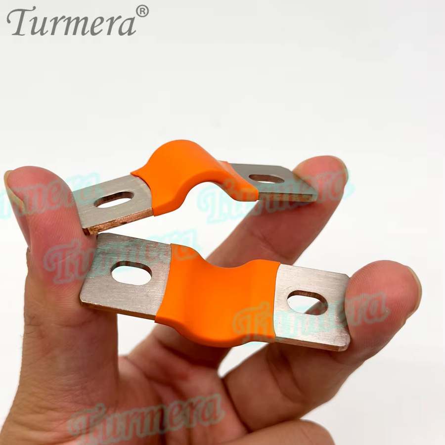 Turmera Flexible Kupfer Sammelschiene für LiFePO4 Batterien 12V 24V 48V, Lochabstand: 38 mm, Anschluss: 2 mm, 400A, Farbe: Gold - Bild 2