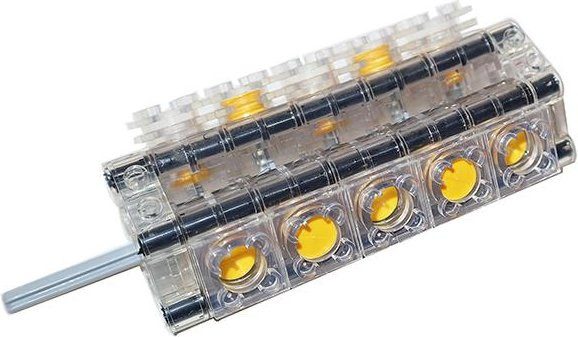 Yiran toy Technische Komponenten Bausteine Ziegel Motor ab 14 Jahren - Bild 1