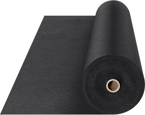 VEVOR Geotextilstoff für Einfahrten und Garten, Unkrautschutz und Drainagegewebe, Schwarz, 1 x 50 m - Bild 1