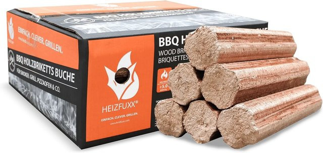 Heizfuxx BBQ Buchenholzbriketts, 18 kg - Bild 1