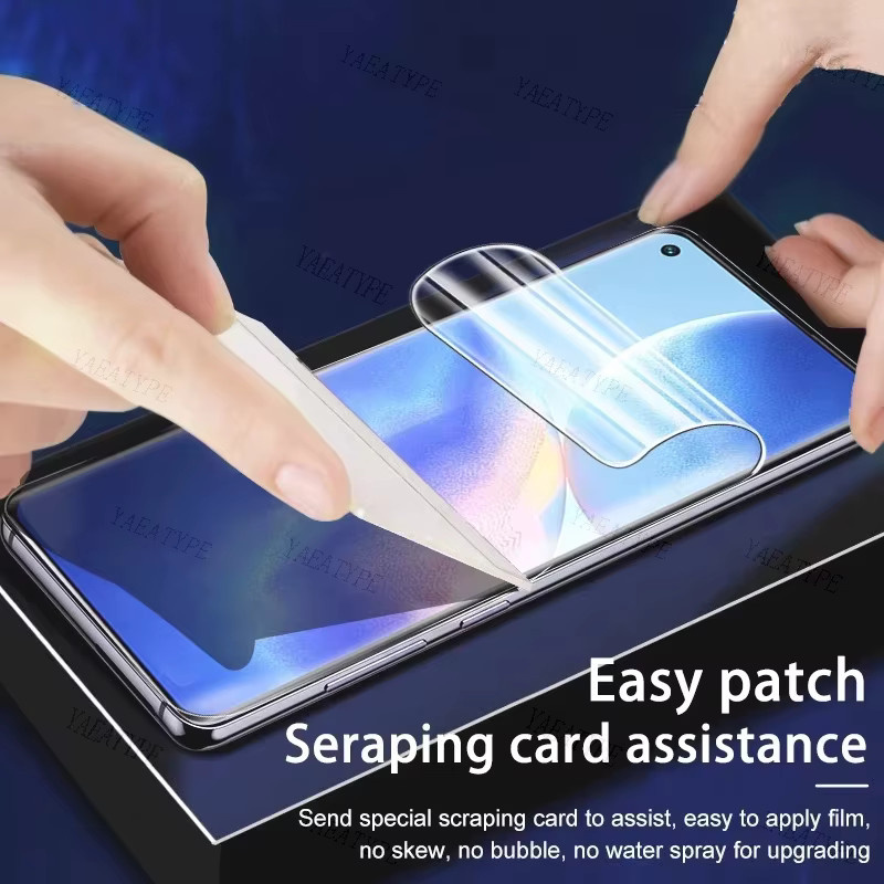 HD Hydrogel Displayschutzfolie für Apple iPhone 11 bis iPhone 17 Pro Max transparent mit vollständiger Abdeckung - Bild 5