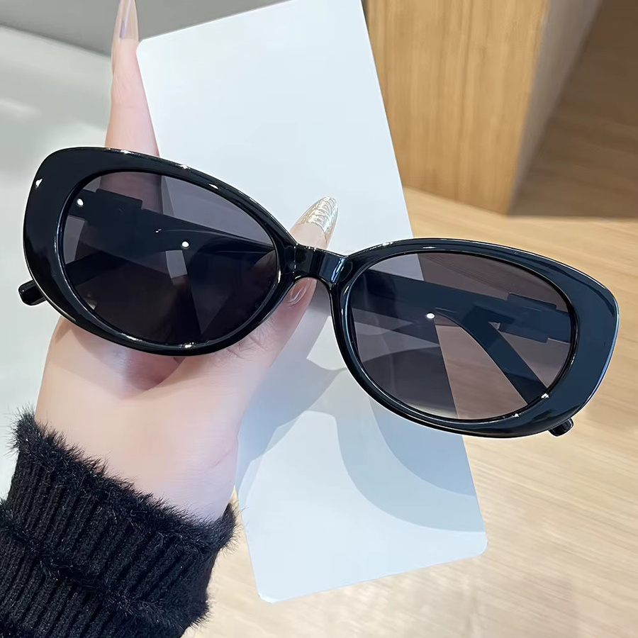 AINII Sonnenbrille, Unisex, Vollrand, Kunststoff, Schwarz - Bild 2