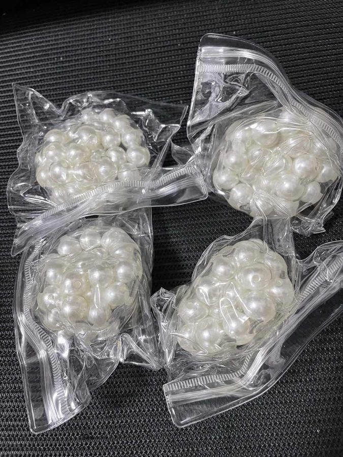 Linyi toy Squishy Bälle Eis Perlen Stress Linderung Spielzeug - Bild 2