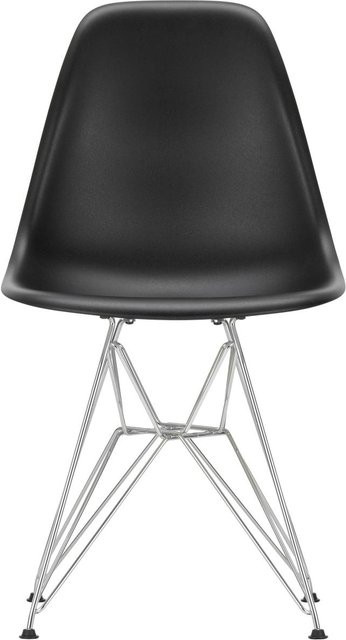 Vitra DSR Eames Plastic Side Chair aus Polypropylen in Schwarz matt - Bild 1