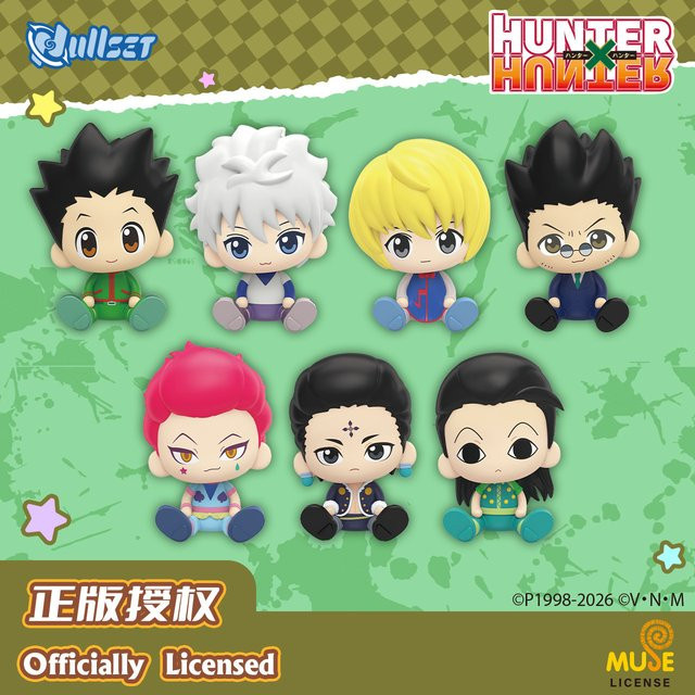 52TOYS Hunter X Hunter Blind Box Sitzende Figuren, PVC-Figur, Einzelfigur - Bild 1