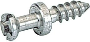 Hettich MB-Einschraubdübel DU328,65540 verzinkt, Durchmesser: 3 mm, Spannmaß: 6,7 mm, Farbe: Silber - Bild 1