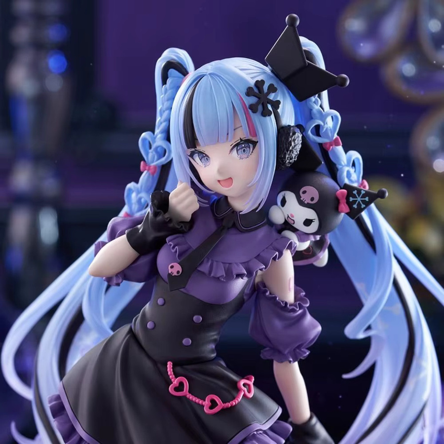 FuRyu Vocaloid Hatsune Miku Trio-Try-iT Figur Snow Miku Kuromi, 19cm, ab 15 Jahren - Bild 3