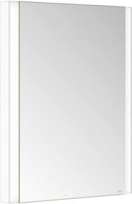 Keuco Spiegelschrank Somaris 1-türig in Weiß mit LED-Beleuchtung und internen Regalen, B/H/T: 60 x 71 x 11,5 cm - Bild 1