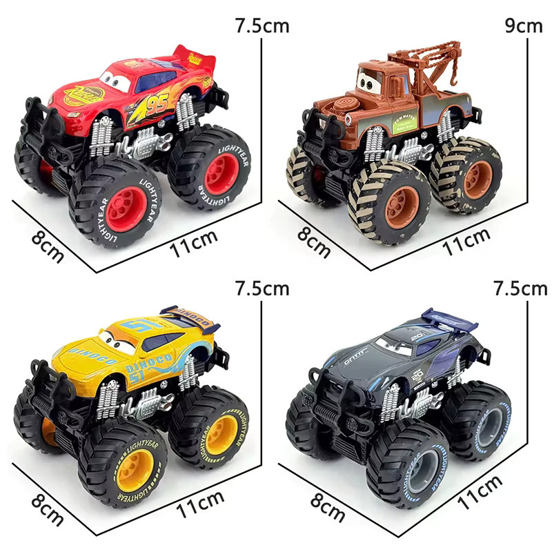 TAKARA TOMY Pixar Cars Monster Truck, Spielzeugauto, 1:55, Metall - Bild 2