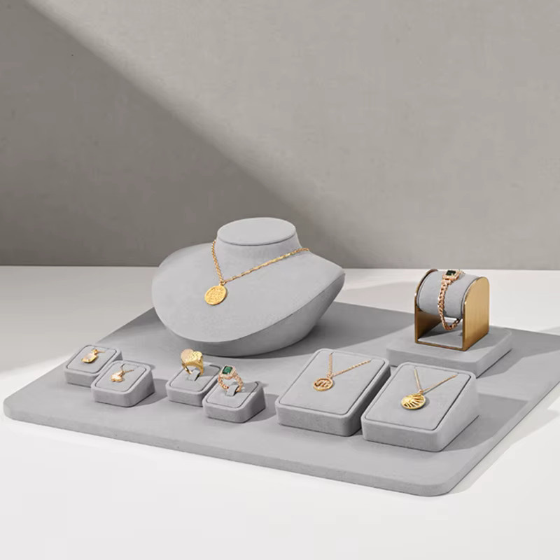 Oirlv Schmuck Display Requisiten, Grau, Unisex - Bild 2