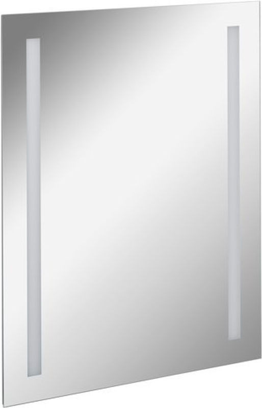 Fackelmann Wandspiegel Linear mit LED-Beleuchtung, rechteckig, rahmenlos, grau/silber, B/H: 60 x 75 cm - Bild 1