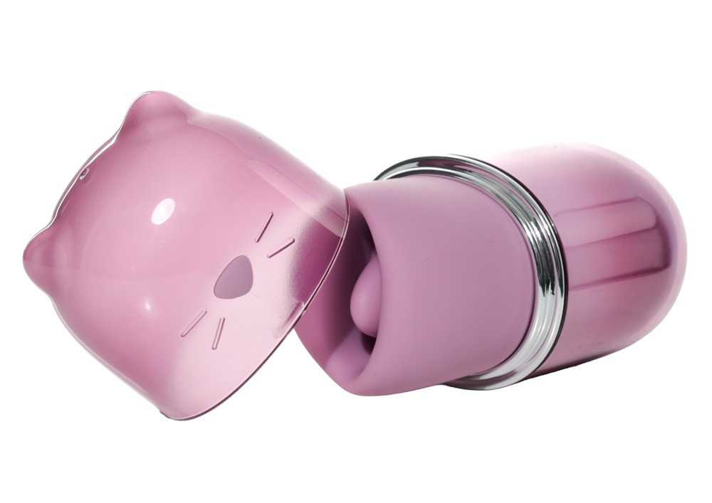 SVAKOM Auflegevibrator Klitty mit Leck- und Saugfunktion in Purple - Bild 3