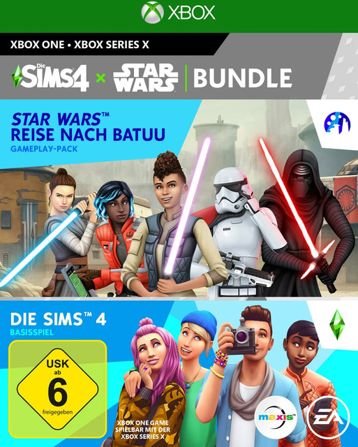 Die Sims 4 und Star Wars: Reise nach Batuu Add-On Bundle für Xbox Series X und Xbox One von Microsoft - Bild 1
