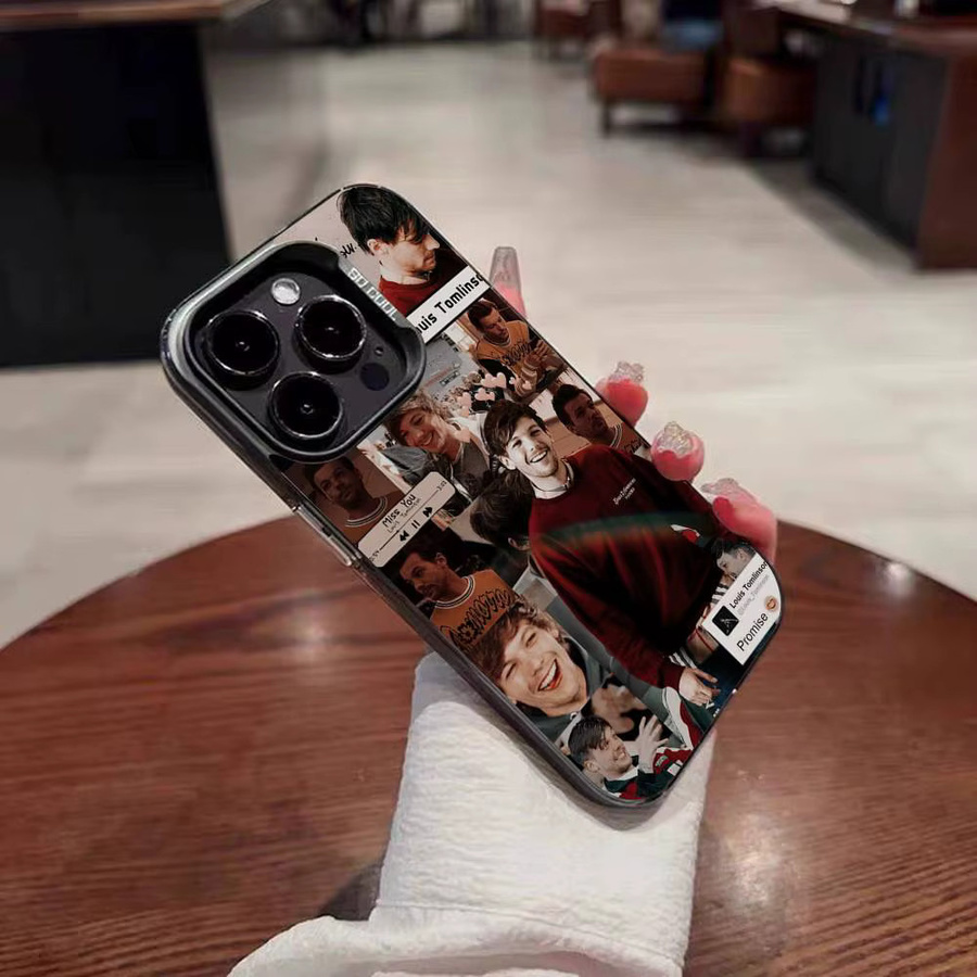 L-Louis T-Tomlinson Stoßfeste Handyhülle für iPhone 17 16 15 14 13 12 11 Pro Max Plus X XR XS Max in Multicolour - Bild 4