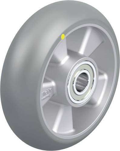 Blickle Schwerlast-Rad ALTH 160/20K-AS-CO in Grau mit Aluminium-Komponenten, Durchmesser: 160 mm, Tragfähigkeit: 750 kg - Bild 1