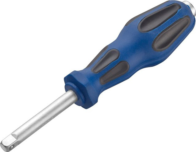 LUX-TOOLS Handgriff Comfort 1/4 Zoll (6,3 mm) aus Chrom-Vanadium in Blau - Bild 1