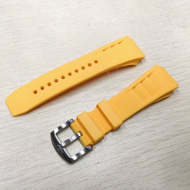 ONOLA Uhrenarmband Kautschuk, Edelstahl, 22 mm, Unisex - Bild 1