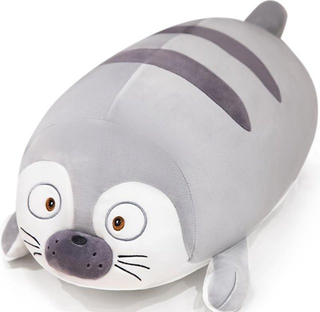 Kidsly See Löwe Puppe Plüsch Stofftier, grau, ab 14 Jahren - Bild 1